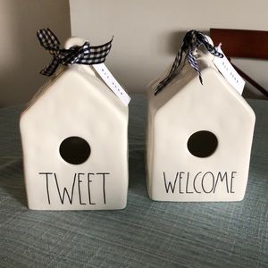 Rae Dunn Bird Houses